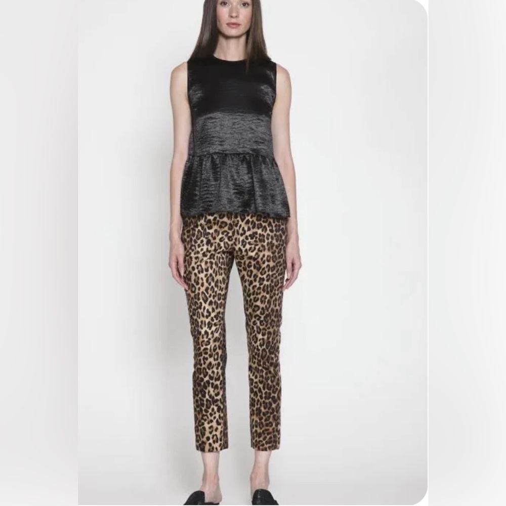 BNWT WALTER BAKER W0mEn’s Le0 AniMal PriNt TaPeRED CaSuAl PaNts
